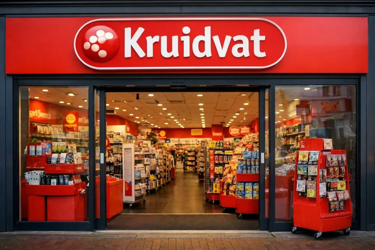 Ingang van Kruidvat winkel in Hoogeveen