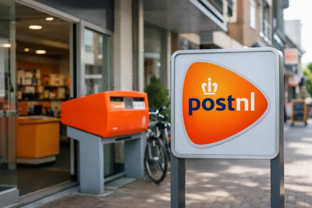 PostNL servicepunt met brievenbus in Hoogeveen